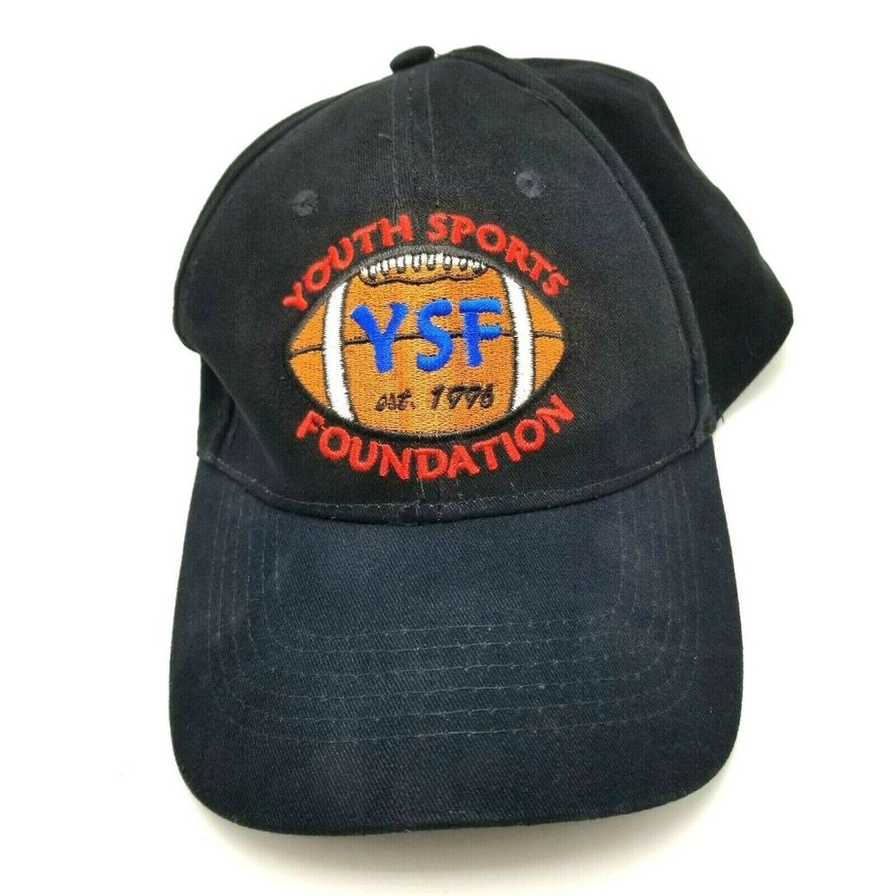 Youth Sports Foundation Sports Football Hat Cap Strapback BlackYSF